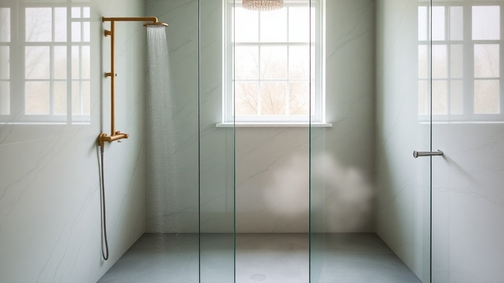 Wet Room Glass Panels Norbury